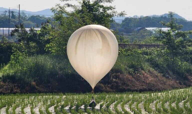 Envoi de déchets en ballons par la Corée du Nord vers la Corée du Sud : Les désormais célèbres ballons à caca