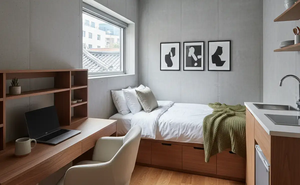 Prix goshiwon Séoul