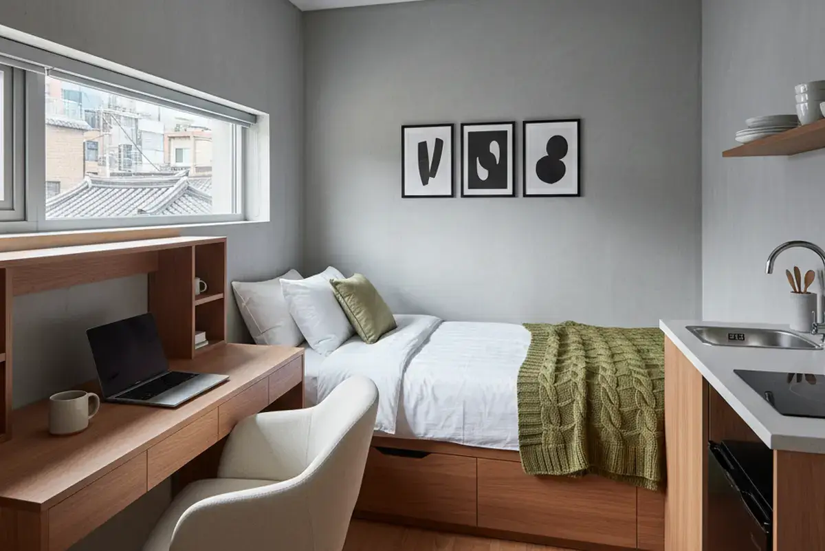 Vivre en goshiwon Séoul avis réels avantages et inconvénients